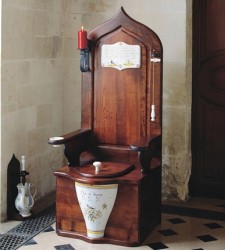 World's Most Expensive Toilets - Dagobert Wooden Toilet Throne
