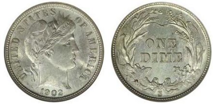 Most expensive coin (dime)