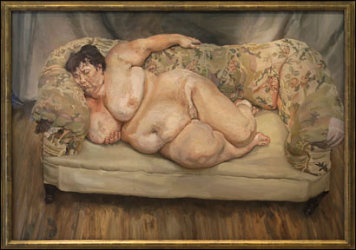 Most expensive living artist Lucian Freud's Benefits Supervisor Sleeping