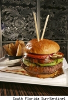 World's most expensive burger - the Tri-Beef burger