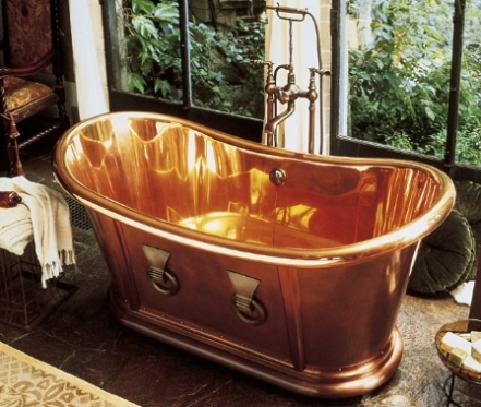 Top 10 Most Expensive Furniture - Archeo Copper Bathtub