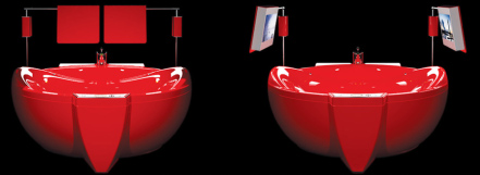 World's most expensive bathtub - Red Diamond