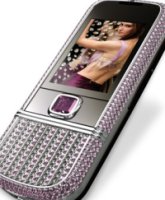 World's Most Expensive Cell Phones - Nokia 8800 Arte with pink diamonds