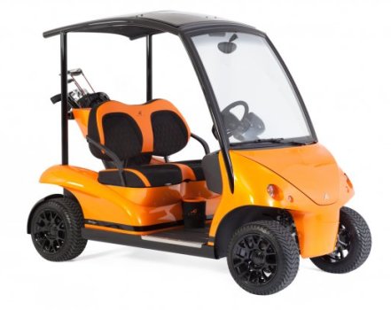 World's Most Expensive Golf Carts - Garia Edition Soleil de Minuit Golf Car