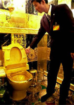 World's Most Expensive Toilets - Hang Fung Gold Toilet