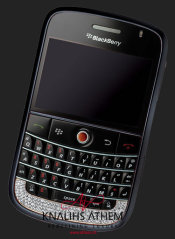 World's Most Expensive BlackBerries - Knalihs Athem BlackBerry Bold Limited Diamond Edition