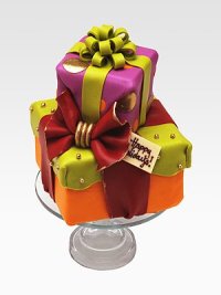 2009 Most Expensive Christmas Gift List - Festive Two-Stack Cheesecake