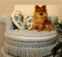 Luxury Dog Furniture - Lillian Cuddle Couch