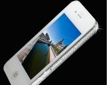 World's Most Expensive iphones - Goldstriker iPhone 4G Diamond Edition
