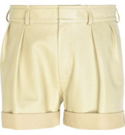 World's Most Expensive Women's Shorts -  Chloé Lambskin Leather Shorts
